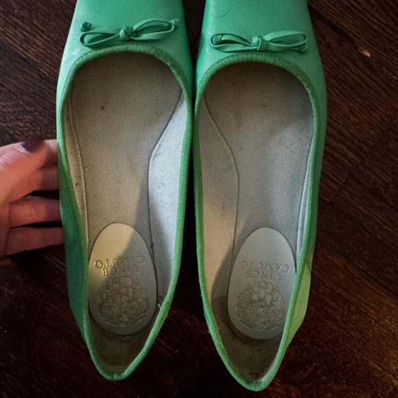 Vince Camuto Emerald Green Women’s Ballet Flats | Size 8M - Picture 10 of 14